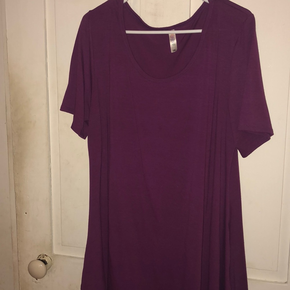 Lularoe Perfect Tee Purple 2XL